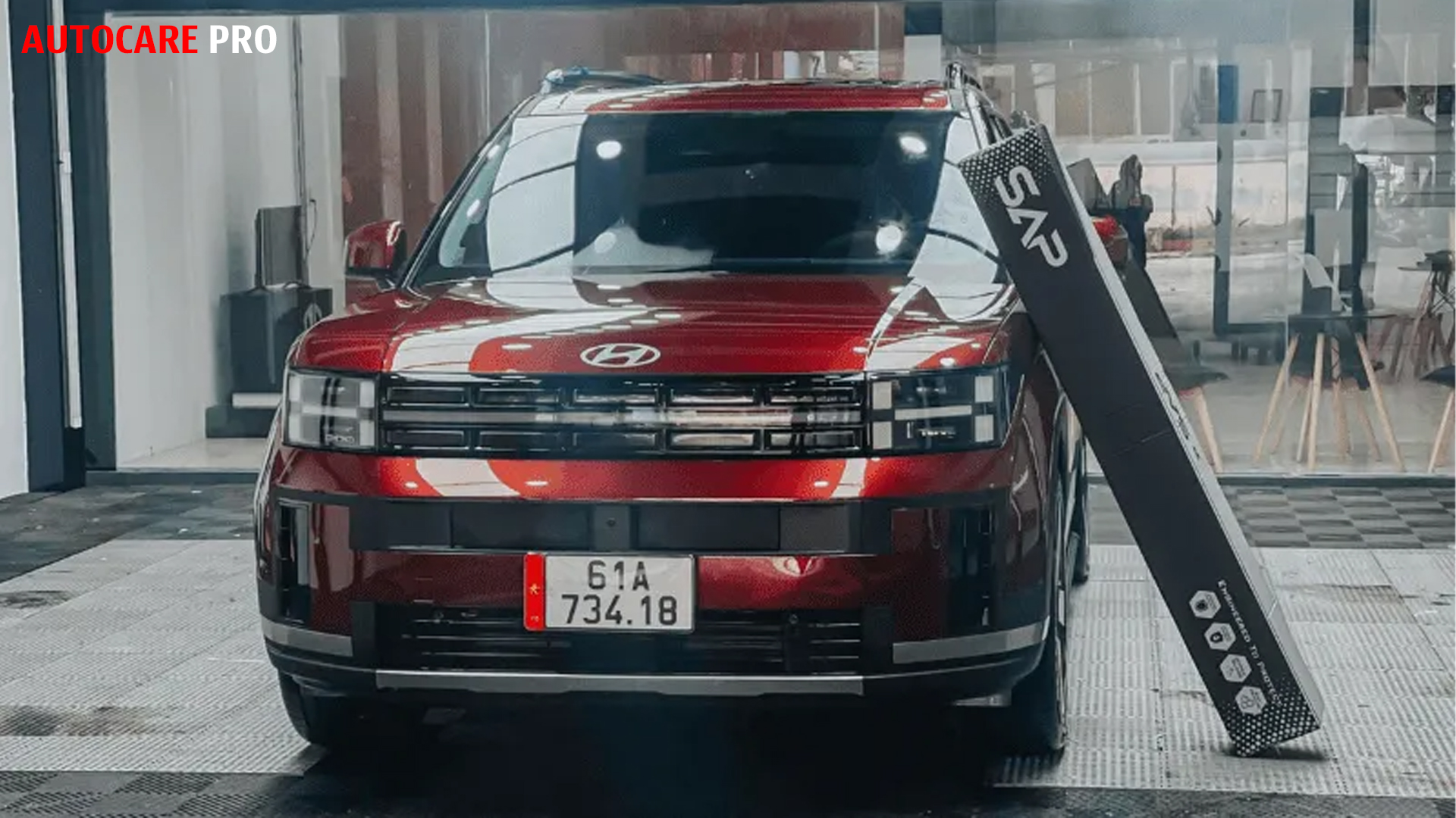 ppf sap | Thi công phim PPF SAP cho Hyundai Santafe 2025